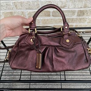 Marc by Marc Jacobs bronze handbag.